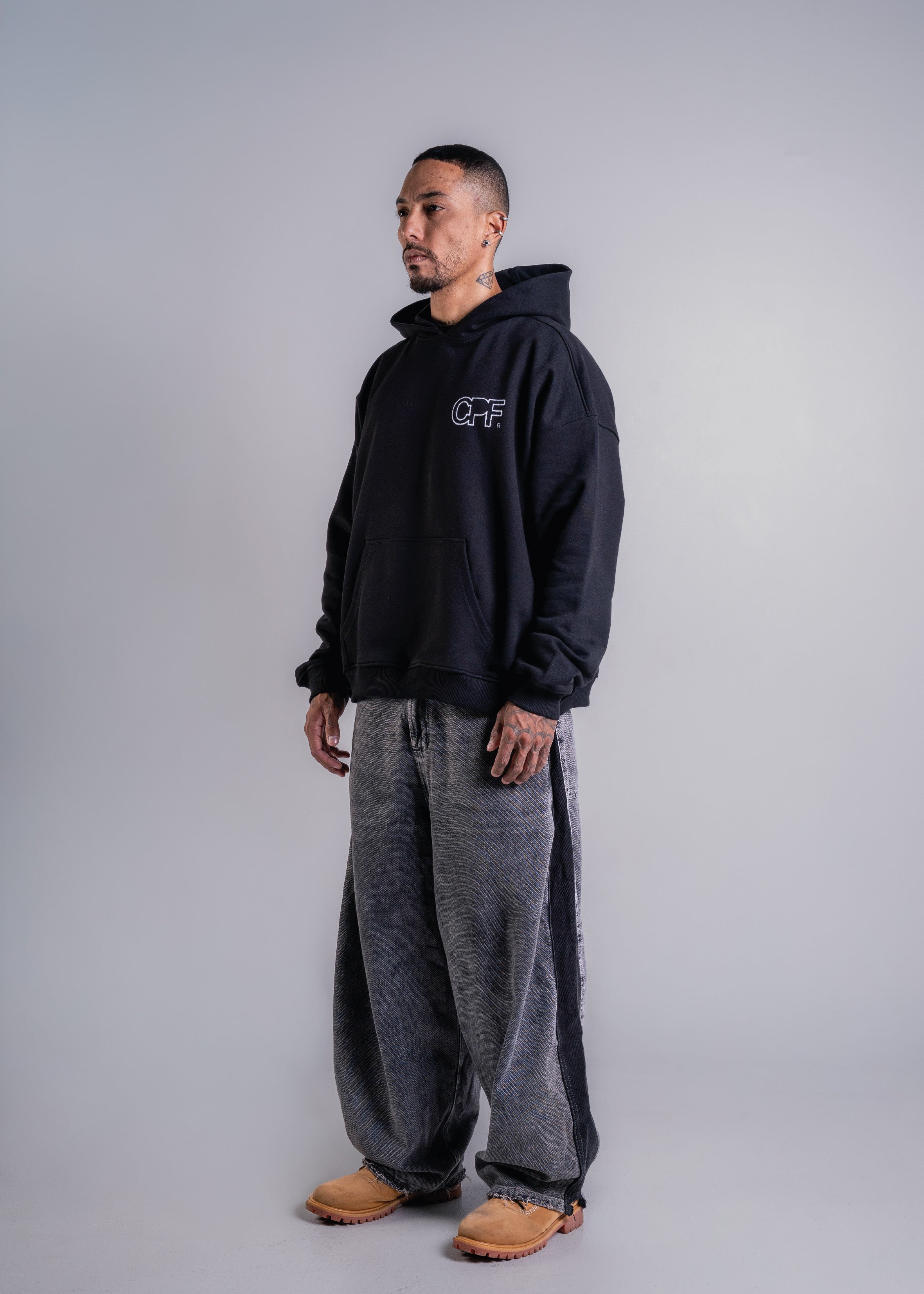 Hoodie Black 002