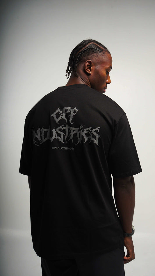 Camiseta Oversized CPF Industries - Negra
